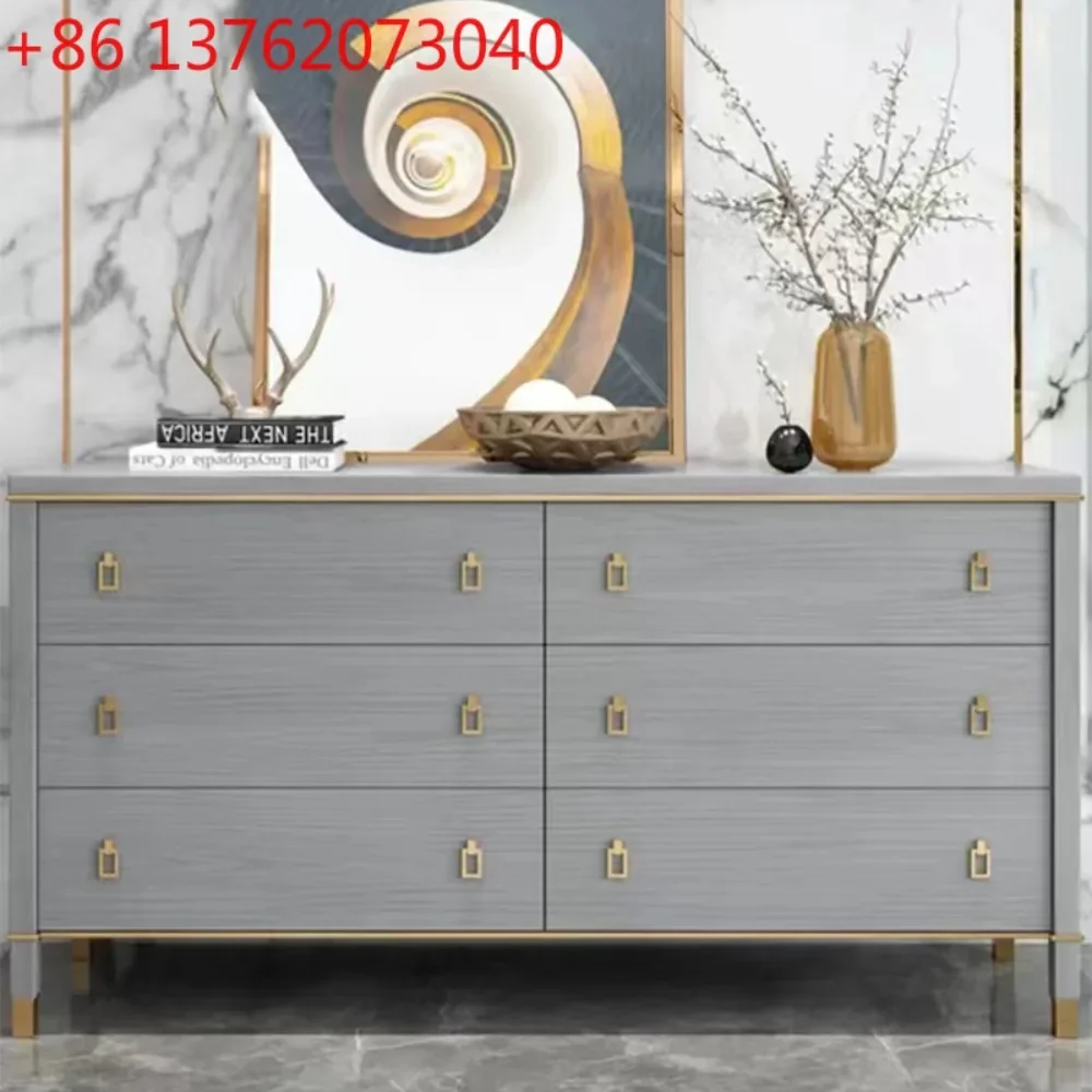 Light luxury manufacturers customize six-chest cabinets