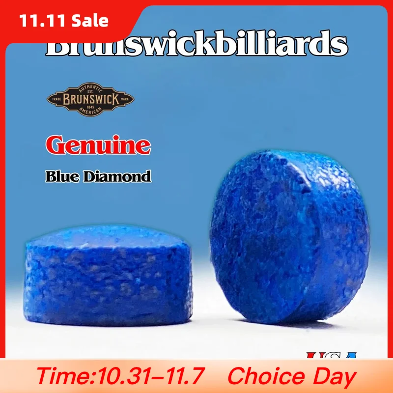 Kanadischer blauer Diamant Snooker Queue Spitze Billard Stick Kit, Pool Zubehör, Original, 10mm, 11mm