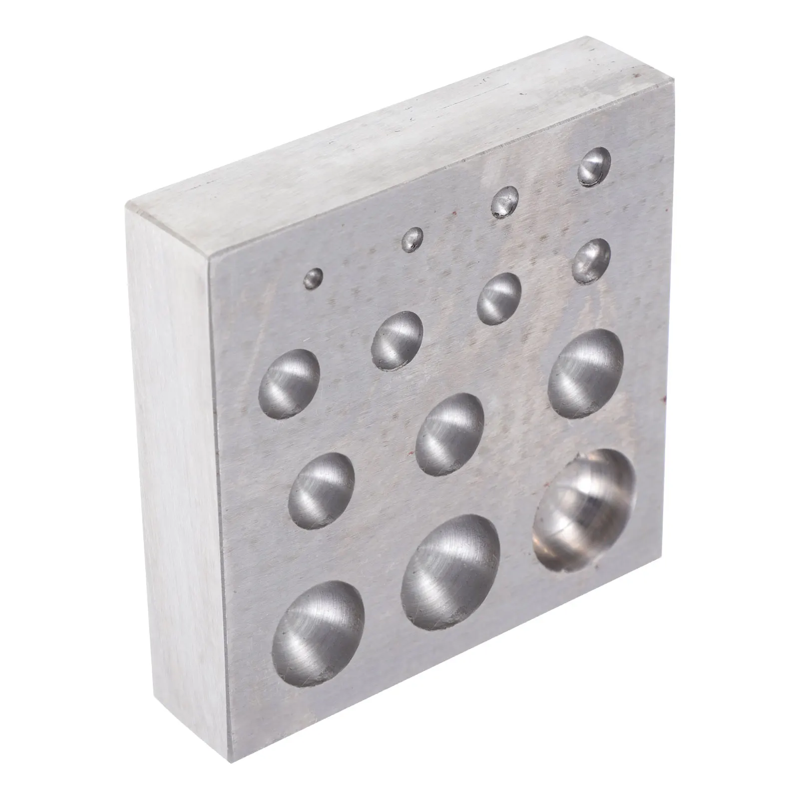 

1Pc High Hardness Jewelry Making Tool Iron Doming Block Copper Silver Gold Processing Tool