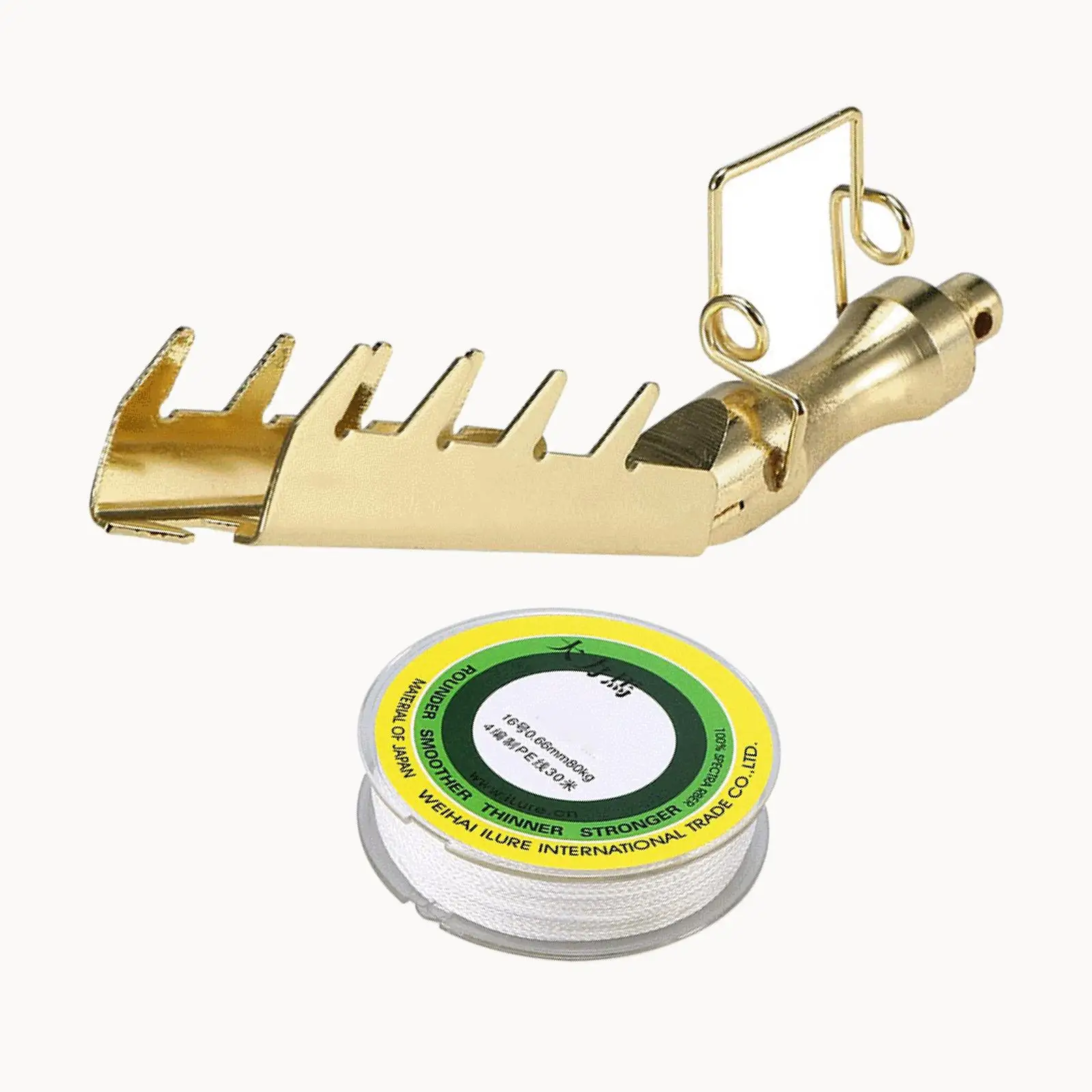 Fishing Retriever Outdoor Tackle Stainless Steel Copper Lure Saver Clip for Rock Carp and Flyfishing