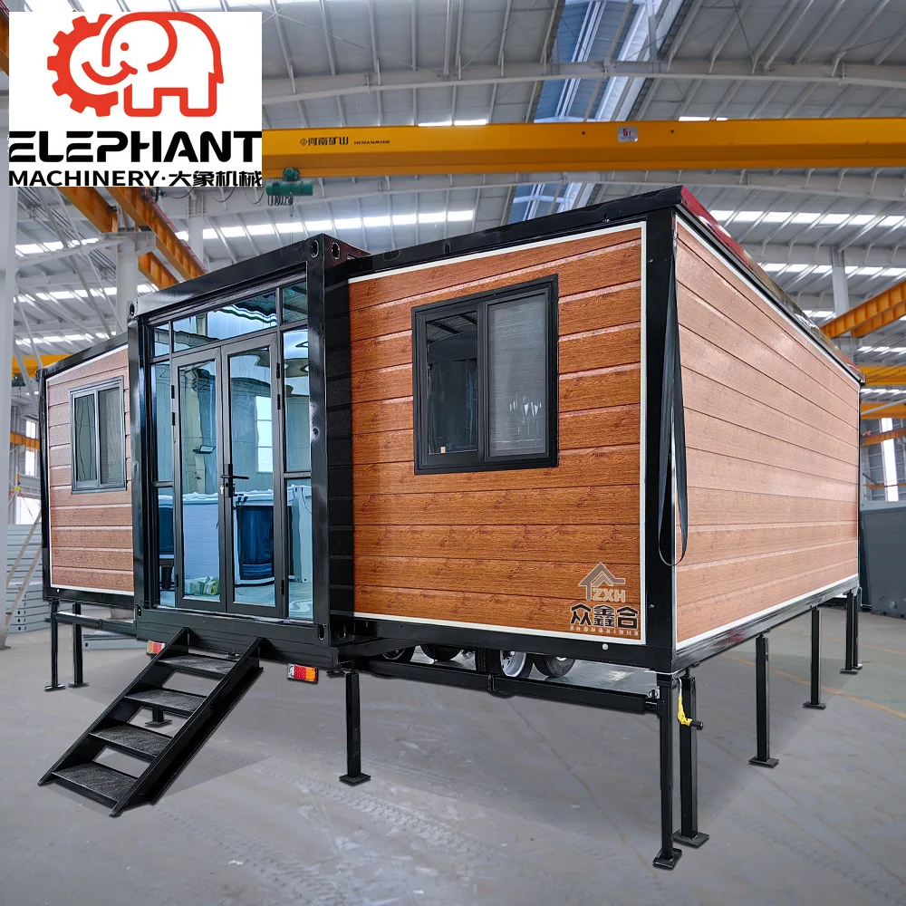 Luxury 20ft 30ft 40ft Expandable Contemporary Container House Australia Standard 2/3 Bedrooms Prefab Foldable Home Office for