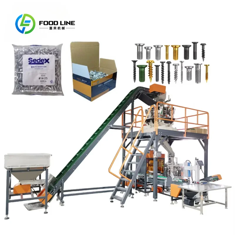 Customized Electric PLC Wrapping Packaging and Sealing Machine for Plastic/Paper Bags Boxes Labeling Filling Hardware