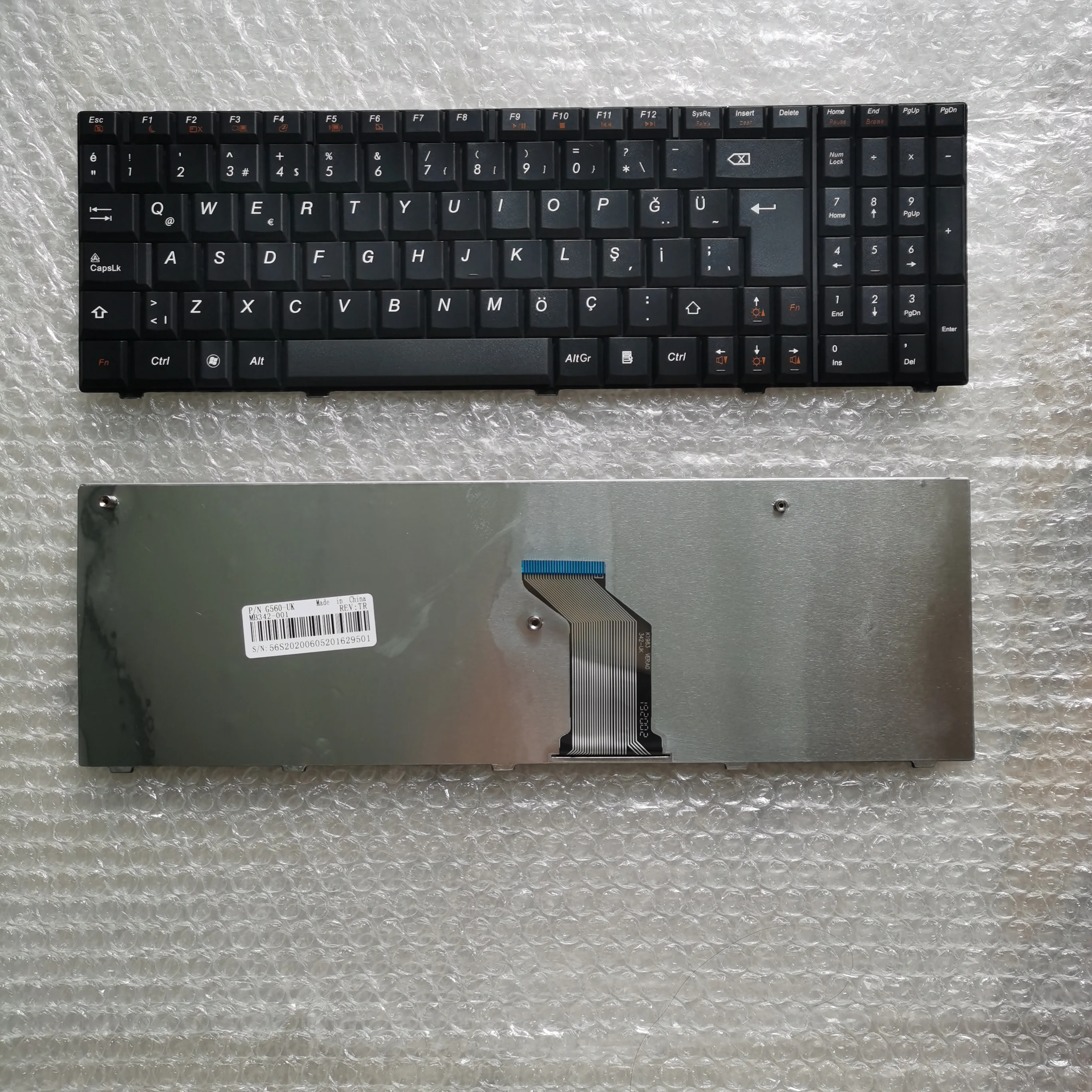 

Турецкая клавиатура XIN для Lenovo G560 G565 G560A G565A G560E G560L, новая клавиатура для ноутбука TR