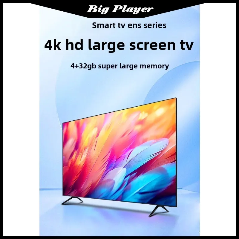 Super High Definition randloser Fernseher 75 100 Zoll Home Smart LCD Vollbild