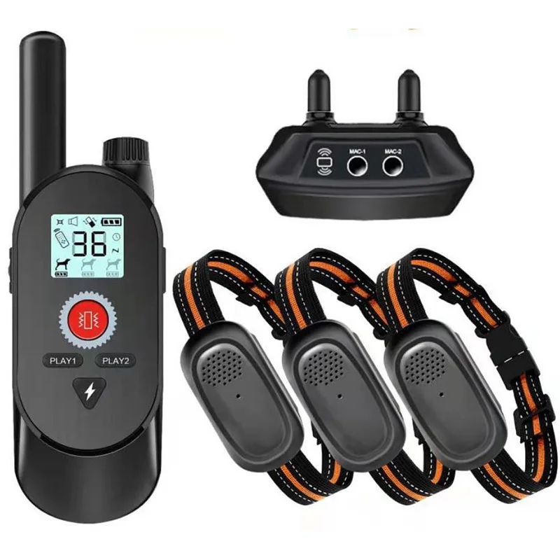 Dog Training Collar with Remote 4 Training Modes Beep Vibration Shock and Recording Training Collar for Small Medium Large Dogs