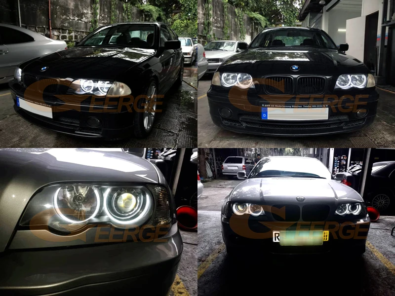 For BMW E46 Sedan Touring 1998 - 2005 318i 320i 323i 325i 328i 330i 320d 330d Ultra Bright CCFL Angel Eyes Kit Halo Rings