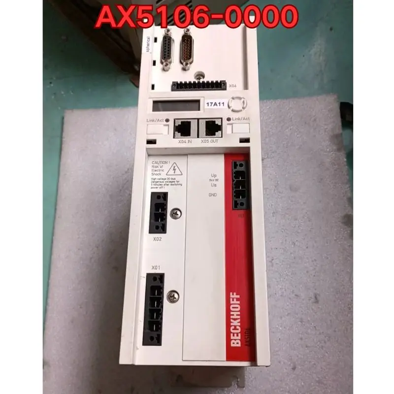 Second-hand AX5106-0000 servo drive in good working condition