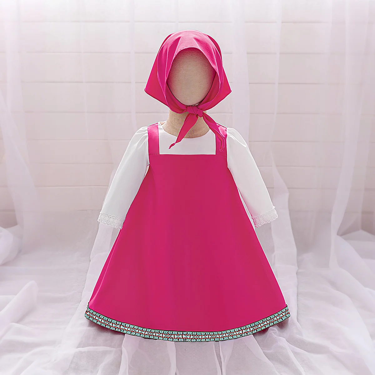 Toddler Ball Gown Party Baby Cosplay Girl Dress Elegant Baptism Birthday Wedding Princess Dresses  Bridesmaid Prom Costume