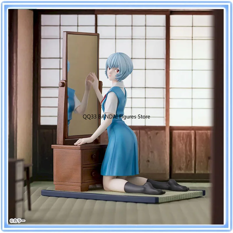 Original Anime NEON GENESIS EVANGELION Ayanami Rei FIGURIZM Character Model Collection Desktop Decoration Toy Gifts