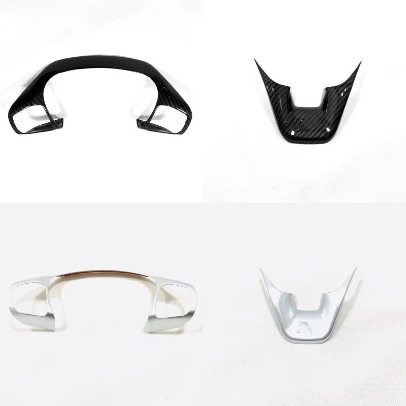 LHD For Ford Focus MK4 ST Line 2019-2021 Interior Mouldings Car steering wheel button adjustment decorative frame protective