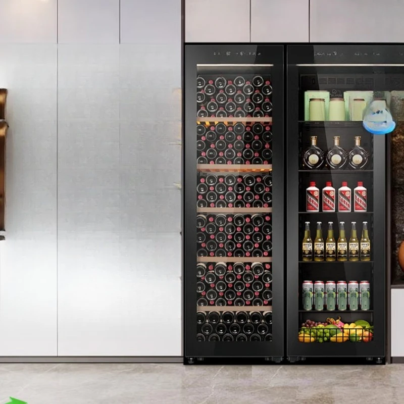 

Household wine cabinet air-cooled and frost-free electronic temperature control red wine cabinet single-door