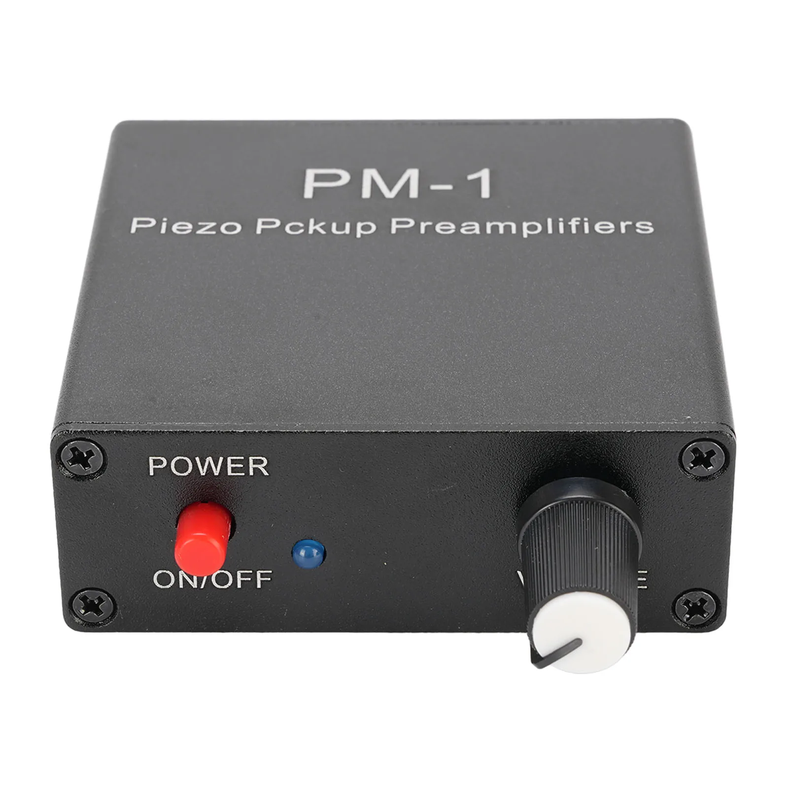 Guitar Pickup Preamp Amplifier Piezo Pickup Preamp Amplifier Rechargeable Low Output Noise for String Instrument