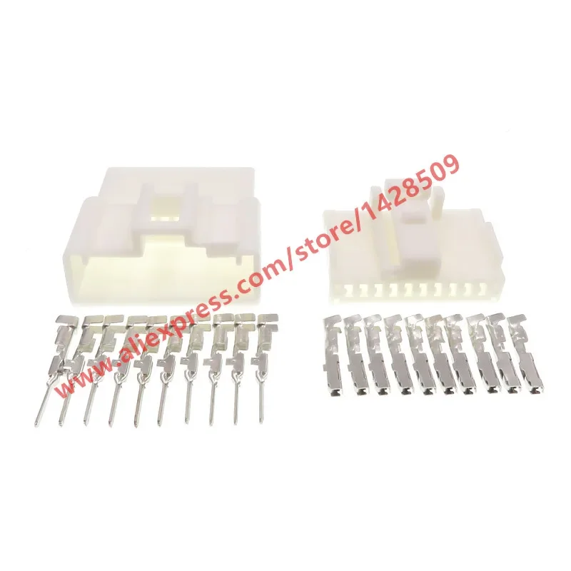 1 Pcs 10 Pin Auto Car Rear Mirror Switch Connector Female Male Wire Plug For Toyota