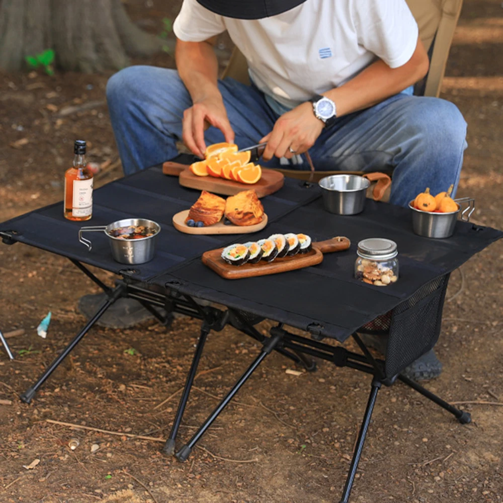 Folding Camping Table, Lightweight Oxford Desktop Collapsible Backpacking Tables for Camping, Hiking, Picnic image 6