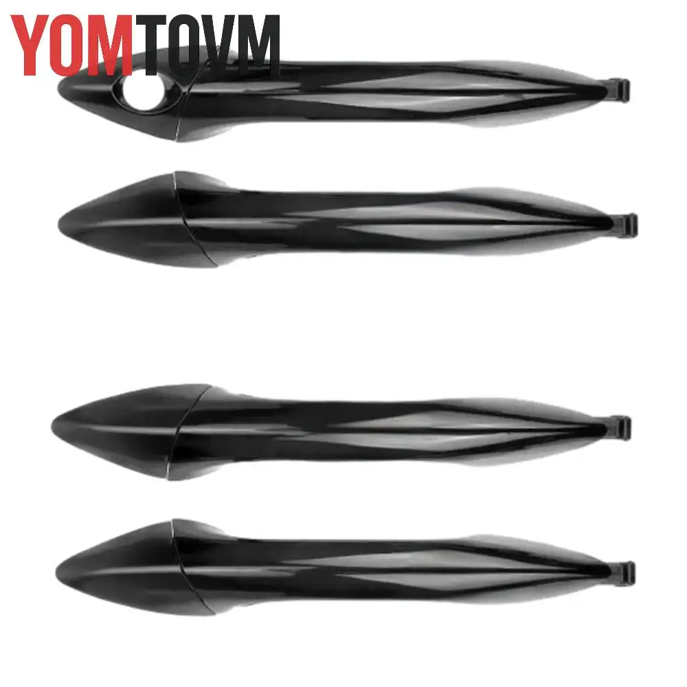 

Black ABS Exterior Outside Door Handle For Hyundai Elantra 2011-2016 82661-3X000 83651-3X000 Front/Rear Left/Right