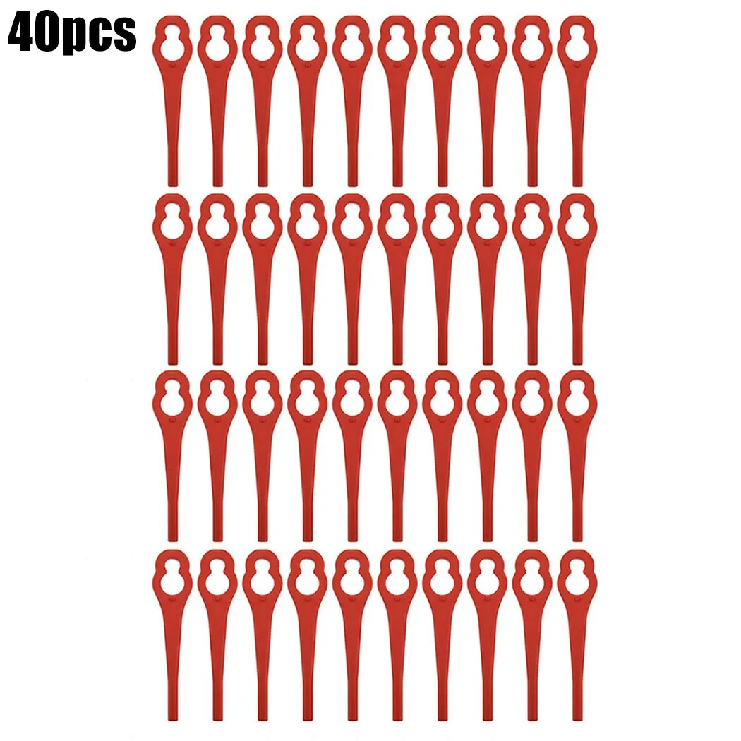 For Parkside for prta 20-LiA1 IAN Plastic for blades 40 Pcs/set String Trimmer Parts Replacement New Hot Practical