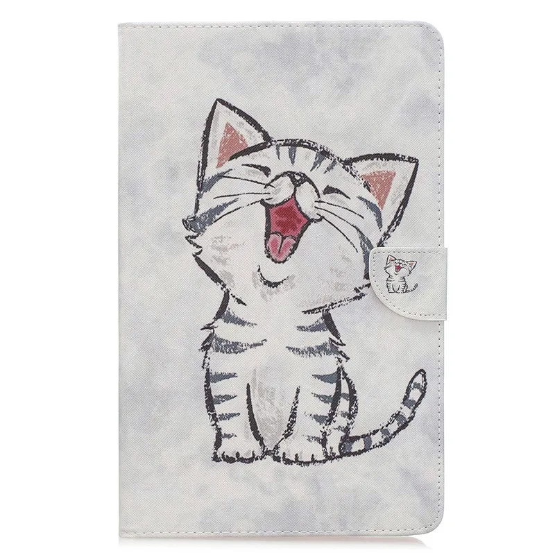 Cute Cat Unicorn Puppy Butterfly Tablet Cover For Samsung Tab A 10 1 2019 Case T510 T515 Stand Wallet Case For Tab A 10.1 2019