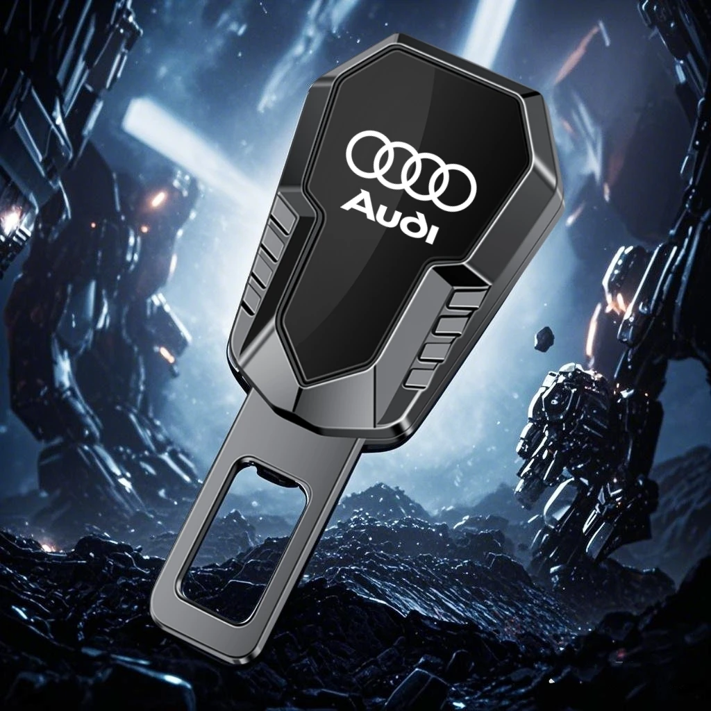 

Car Seat Belt Clip Extender Metal Badge Lock Buckle For Audi A3 A4 B5 B6 B8 A3 8P 8V 8L A5 A6 C6 C5 A1 A7 A8 Q2 Q3 TT interior