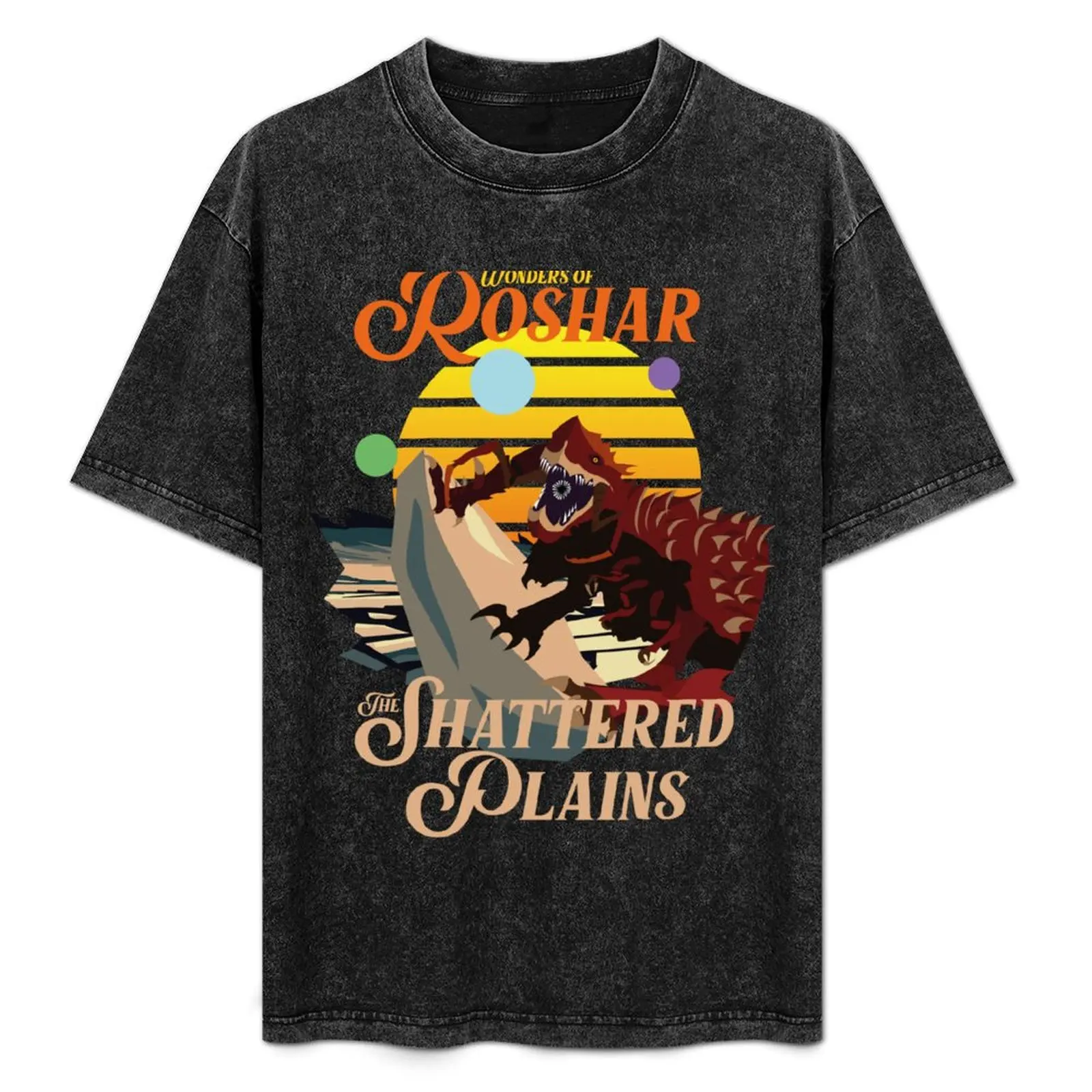 The Shattered Plains - Stormlight Archive T-Shirt Breathable Lightweight Summer Top