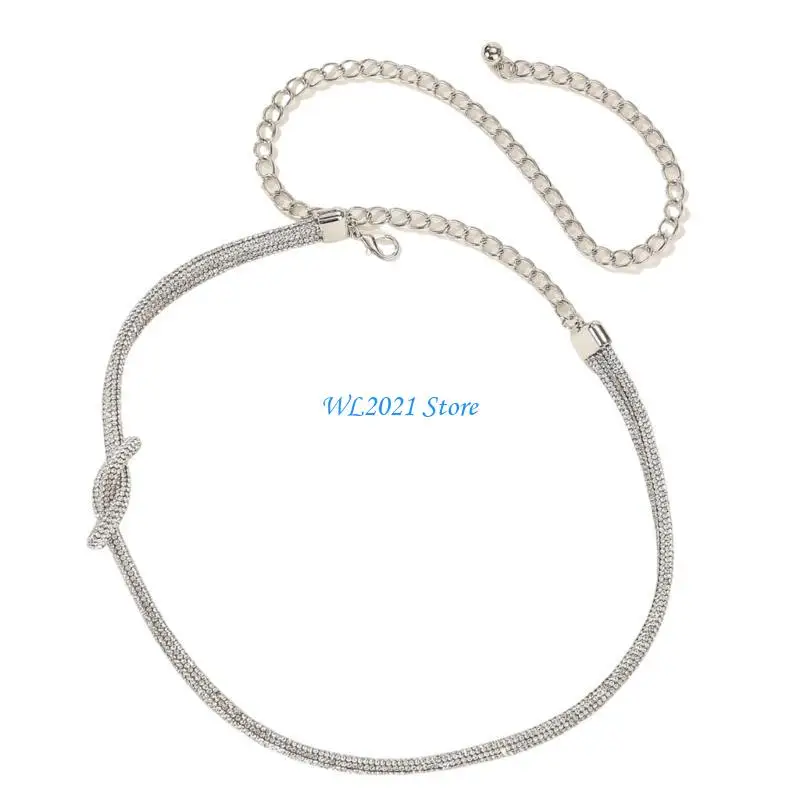 

G5GC Body Chain for Suit Skirt Jeans Body Jewelry for Women Hot Girls Stylish Chain