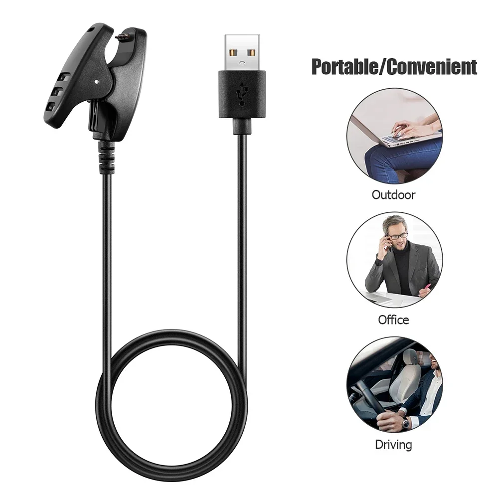 

USB Charging Clip Cable for Suunto 5 3 Fitness/Spartan Trainer/Ambit 123/Traverse/Kailash Smart Watch Charger Dock