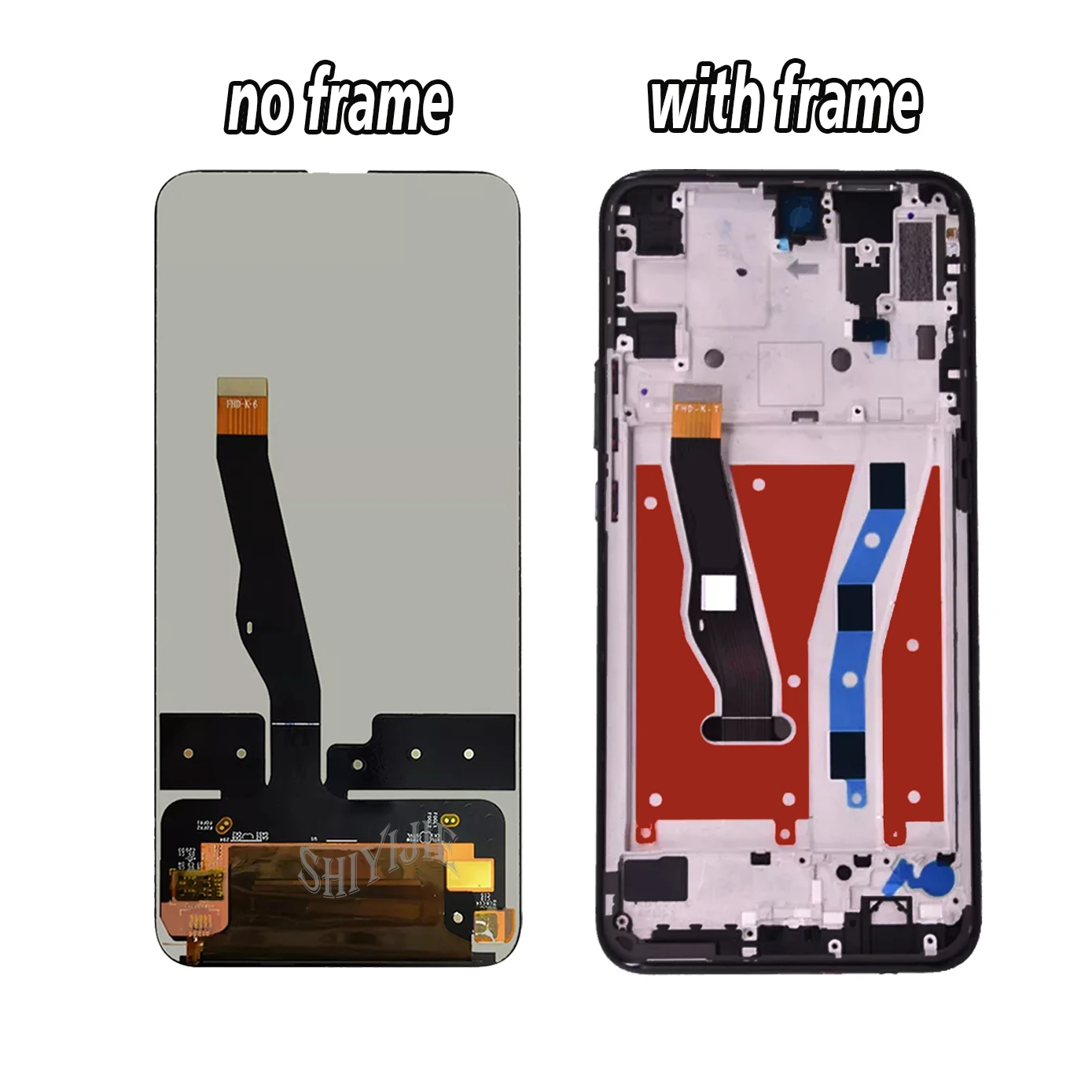 100% Tested 6.59\'\' LCD For Honor 9X 9 X premium global edition STK-LX1 STK-L22 LCD Touch Screen Display Digitizer Assembly