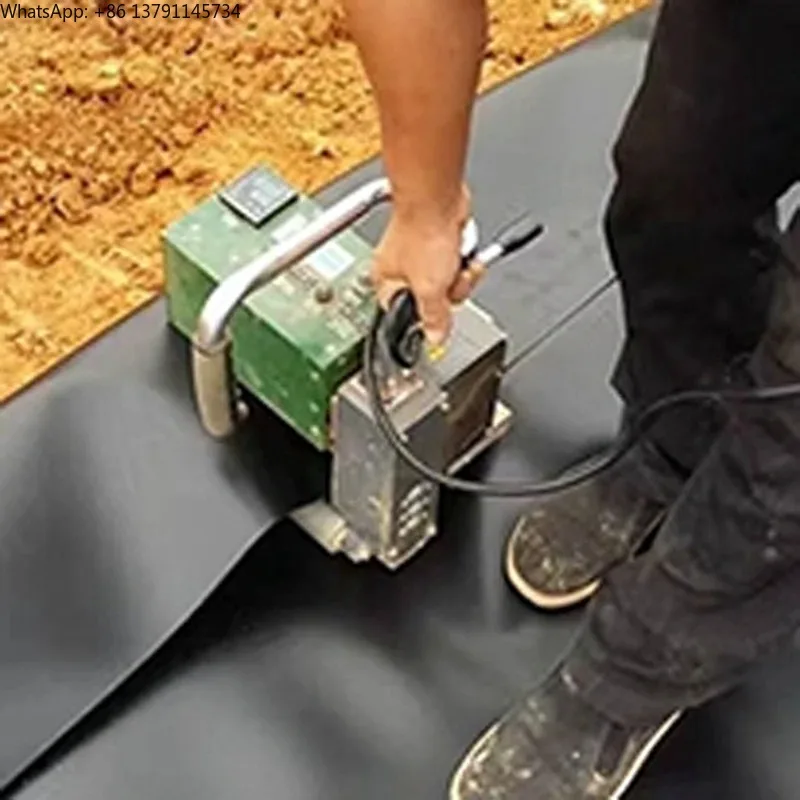 

Geomembrane welding machine waterproof board climbing welding machine HDPE anti-seepage membrane geotextile welding machine