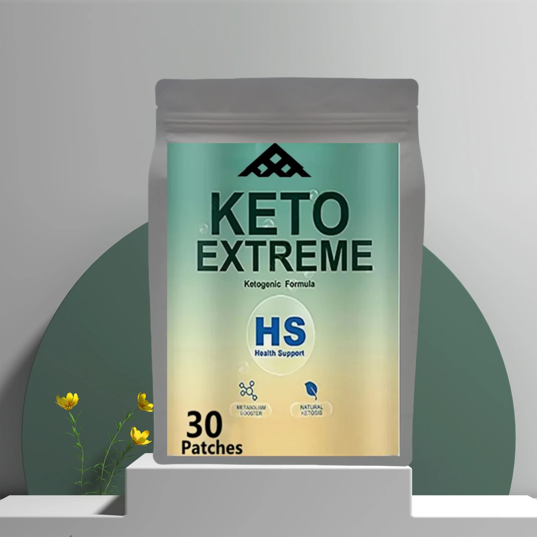 Parches Keto Slim Avanzados: Control de Peso y Grasa, Quema Grasa Abdominal, Desintoxicación, Apoyo Digestivo e Inmunológico - 360 Parches
