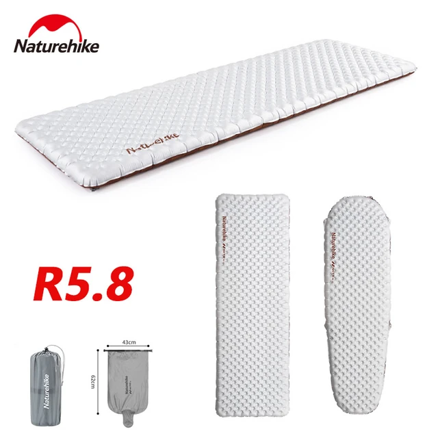 Naturehike R5.8 Inflatable Mattress Sleeping Pad Outdoor Camping 