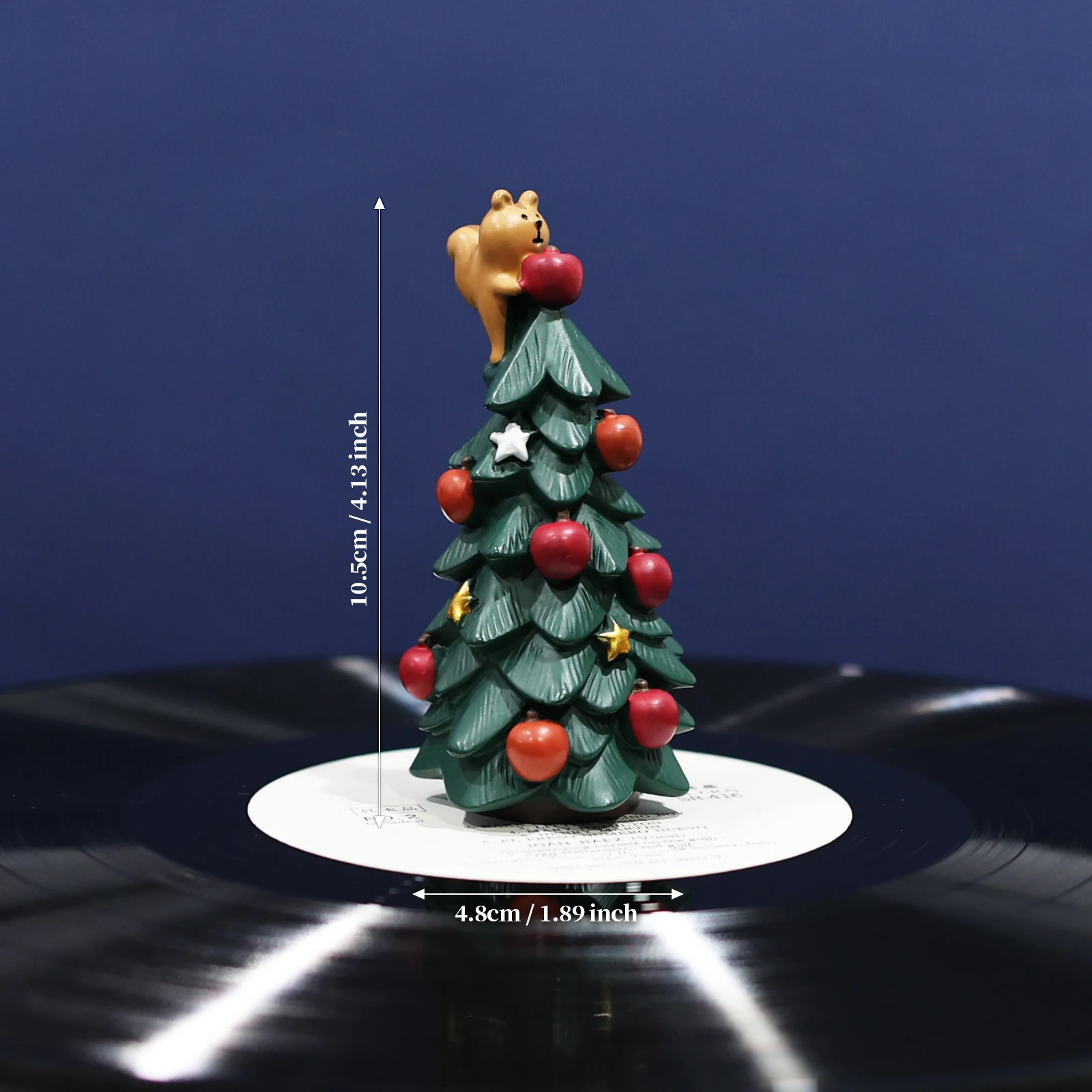 Reproductor de discos de dibujos animados de Navidad, estabilizador de presión, fonógrafo de vinilo, accesorios de tocadiscos para mejorar la calidad del sonido, reducir la vibración