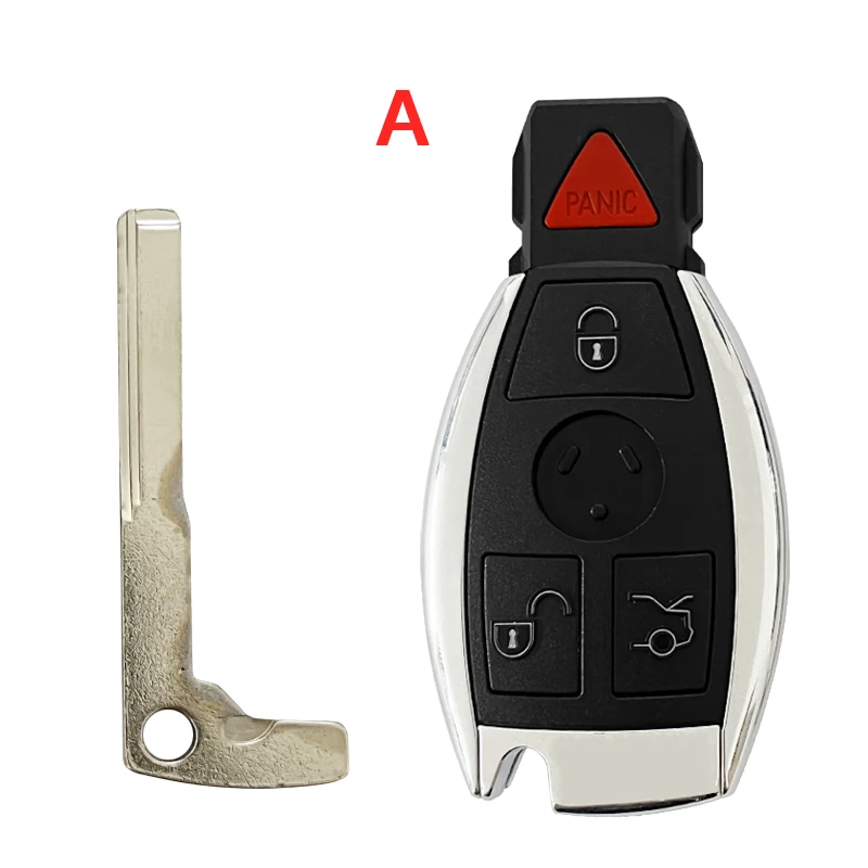 CN002098 BGA 315/434MHZ 3/3+1 Button Smart Remote Key Fob for A C E S Class GLK GLA W204 W212 W205