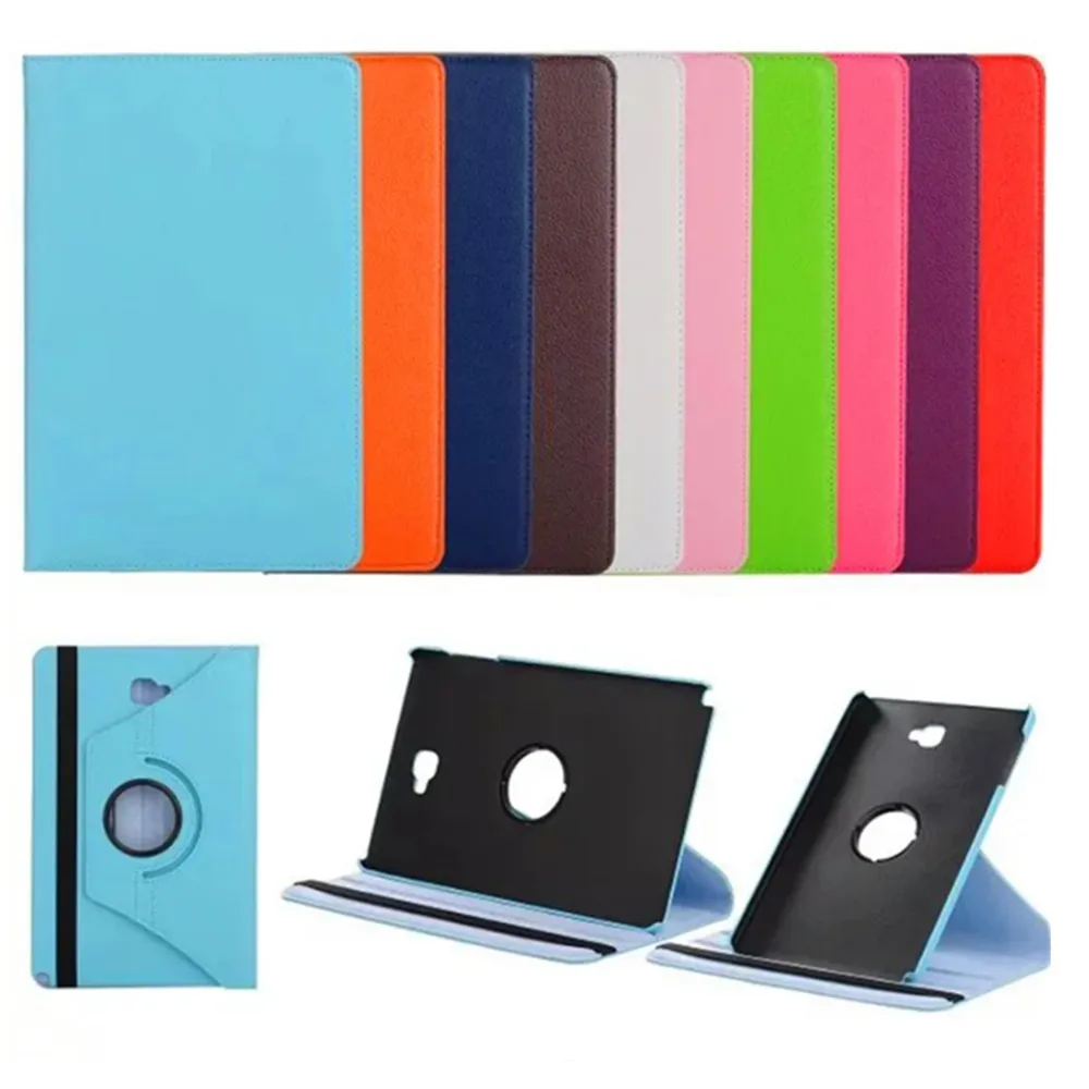

For Samsung Galaxy Tab A 10.1 2016 P580 P585 / with S Pen SPen / SM-P580 SM-P585 Tablet Case Rotating Flip Stand Leather Cover