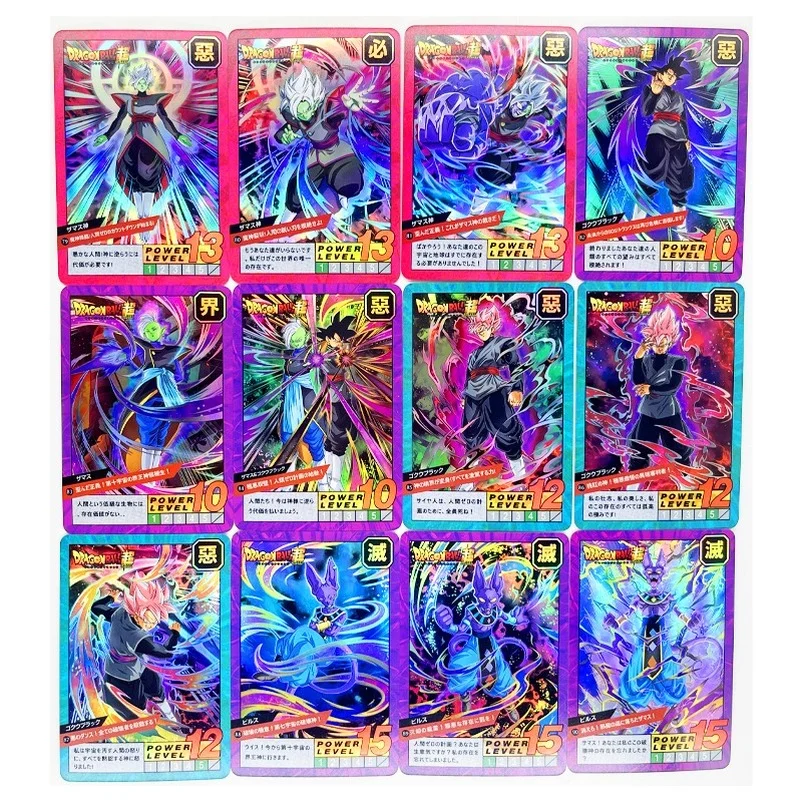 Anime DRAGON BALL Z GT Burst No.2 Super Saiyan Heroes Battle Card Ultra Instinct Goku Vegeta Game Collection Cards 54pcs/set