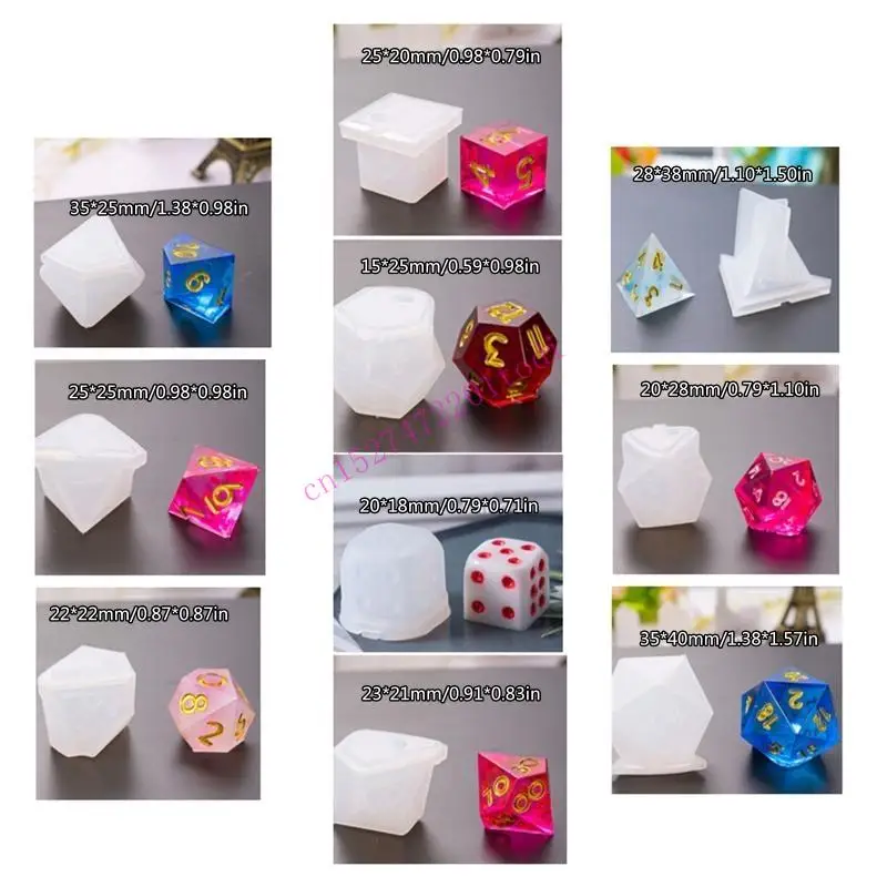 M76B 10xdigital Letter Moule silicone