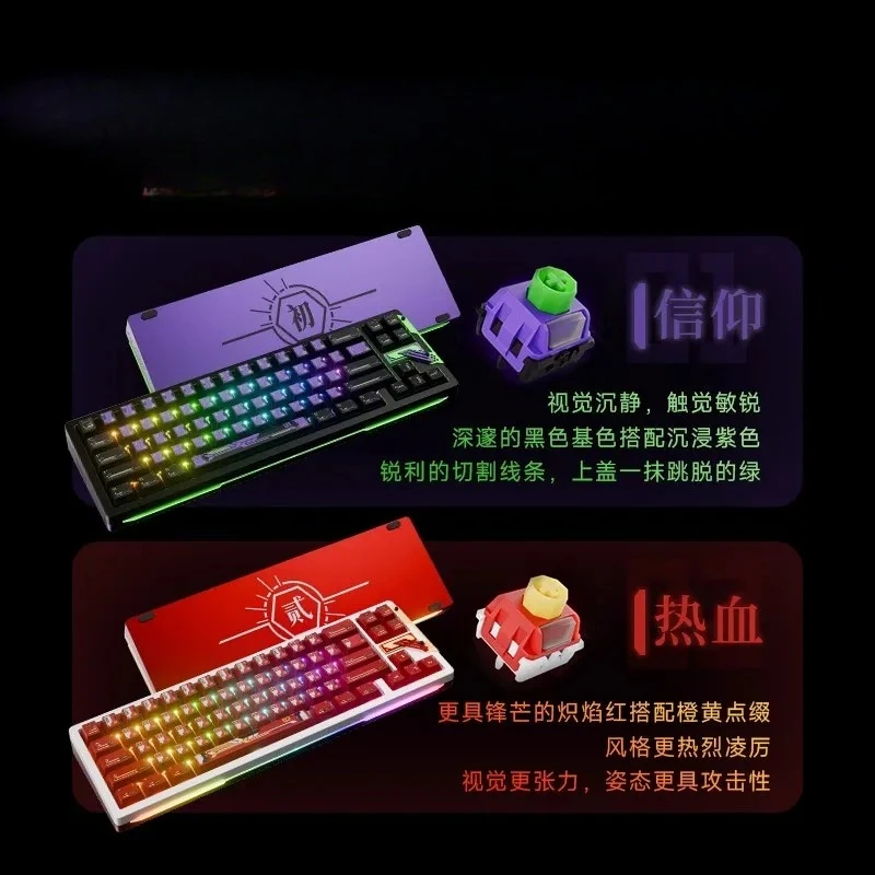 Nnh slice68 he interruptor magnético teclado liga de alumínio 8k rt0.005 teclado mecânico para jogos com fio 0.1ms baixo atraso personalizado rgb