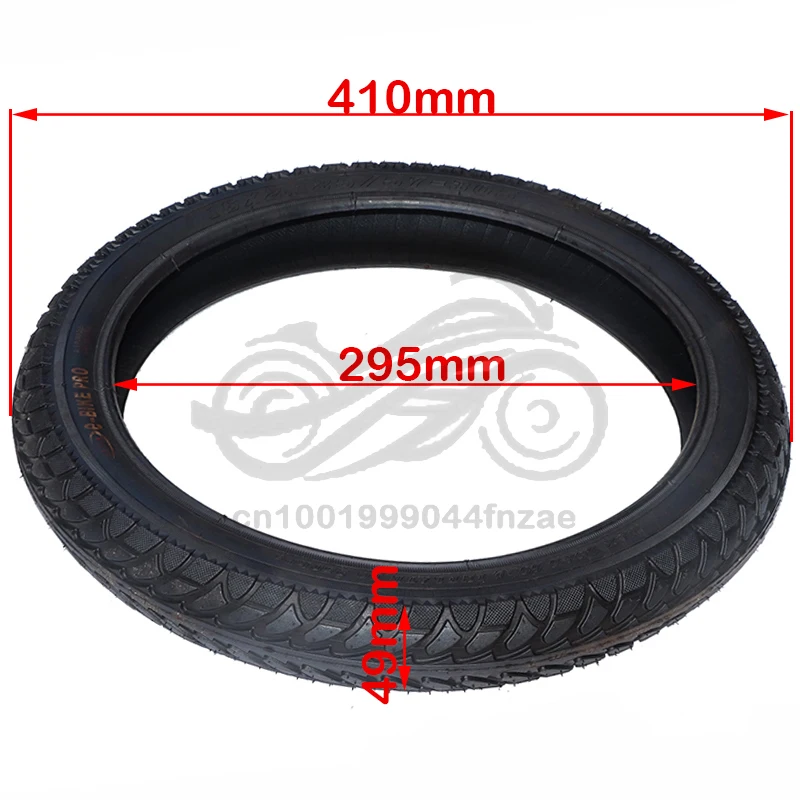 High quality Electric Bicycle Tires 16x2.125 Inch Electric Bicycle Tire Bike Tyre Inner Tube Size 16*2.125 for Dirt Pit Bike