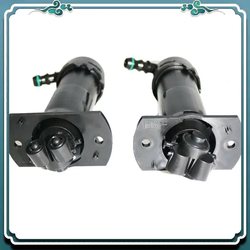 ABTU-2Pcs Car-Styling Headlight Washer Lift Cylinder Spray Nozzle Jet Replacement For  Q7 2007-2015 4L0955101 4L0955102