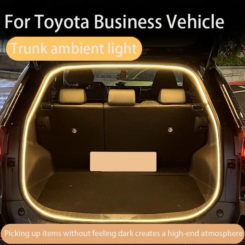 For Toyota SIENTA trunk light Prius interior ambient light SIENNA tailgate lighting Voxy modification part