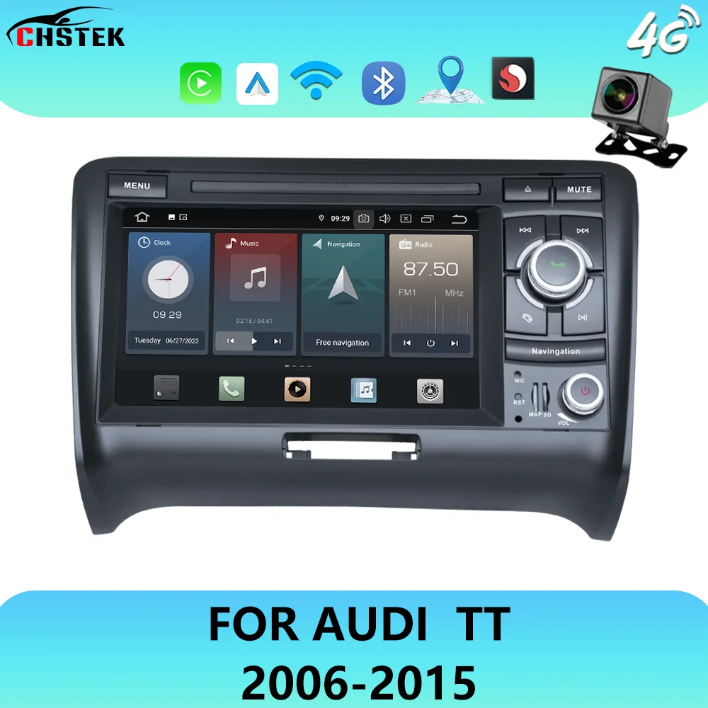 

CHSTEK Radio 2Din Samochodowe For Hyundai Veracruz Ix55 2006-2015 Android 13 WIFI Bezprzewodowy Carplay Audio Bluetooth BT5.0 4G