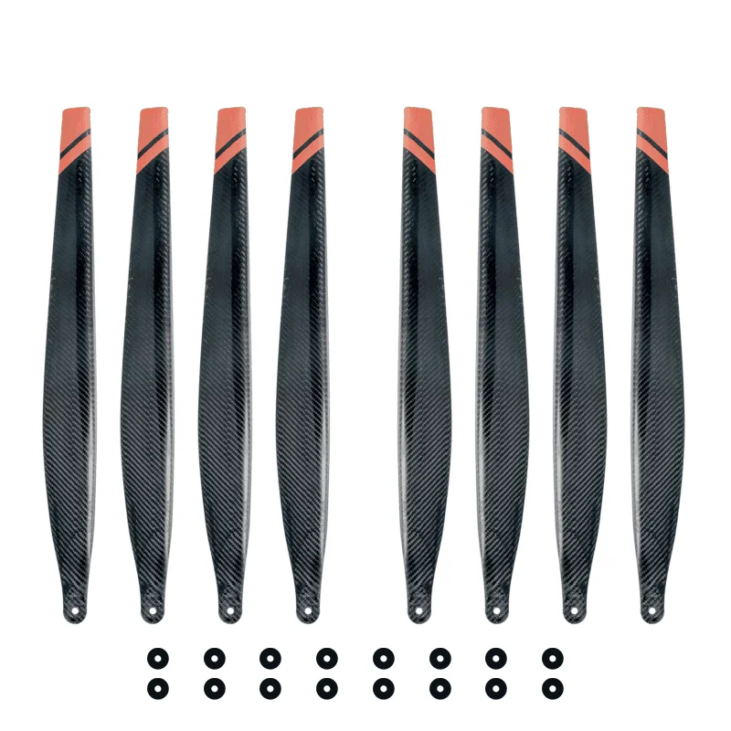 Copy 8/16Pieces T20P/T40/T50 Series Agricultural Drone Parts Folding Carbon Fiber Propeller CW CCW Propellers Drone Accessories