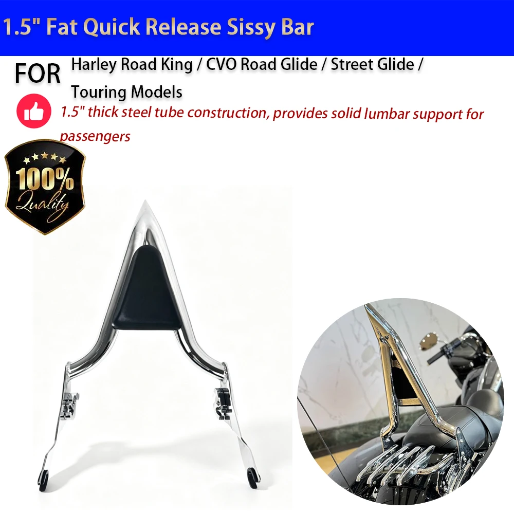 For Harley Road King CVO Road Glide Street Glide 1.5