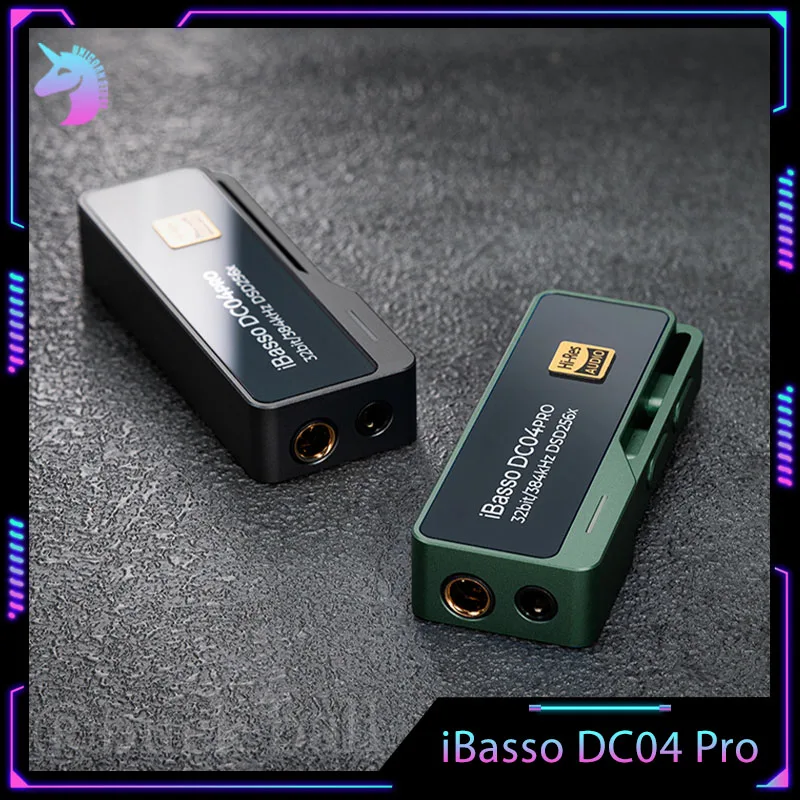 iBasso DC04 Pro Portable Decoder Hi-Res Audio HIFI Headphone Lossless Amplifier PCM384 DSD256 Dual CS43131 DAC Custom Decoder