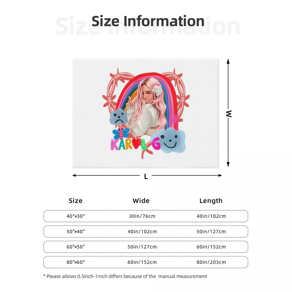 مانانا سيرا بونيتو كارول جي 2023 - كارول سيرينيتا، ما؟ أنا سمر بونيتو، بيكوتا وشم على شكل قلب، أطفال، بطانية رمي بيكوتا كارو #6