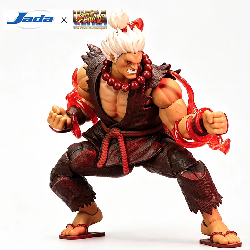 Image of JADA Toys SDCC Akuma Street Fighter II Deluxe (Spieler 2) 1/12 Actionfigur - JD35743