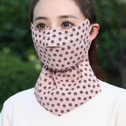 Wind-proof Winter 2025 Outside Fabric  Ride Women Woman Girl Grid Face Mask Washable Anti-Dust Warm Masks Reusable Mouth Cover