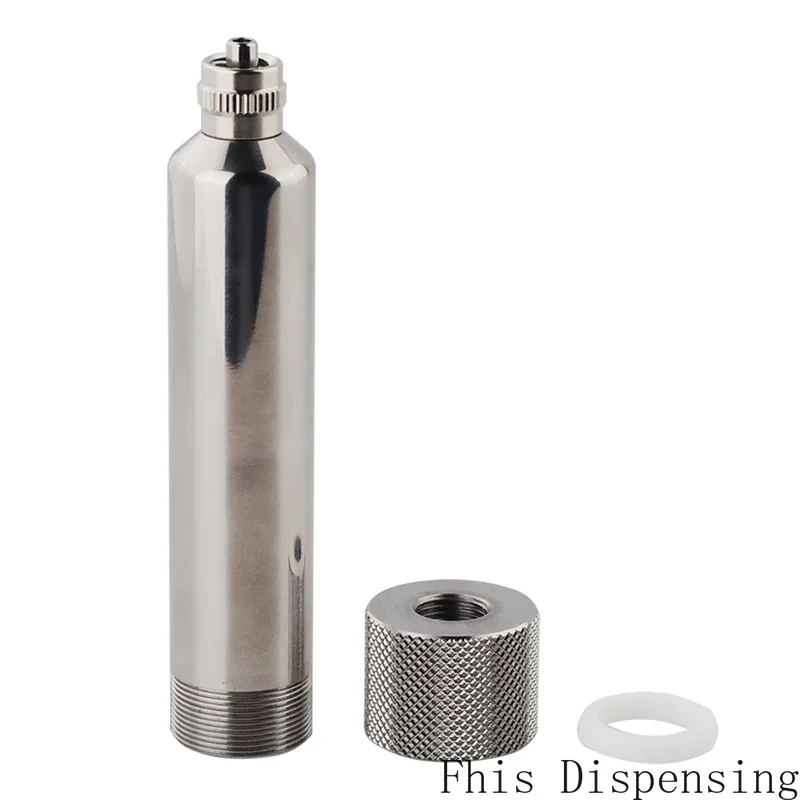 10cc Corrosion Resistant Stainless Steel Cones Metal Dispensing Syringe