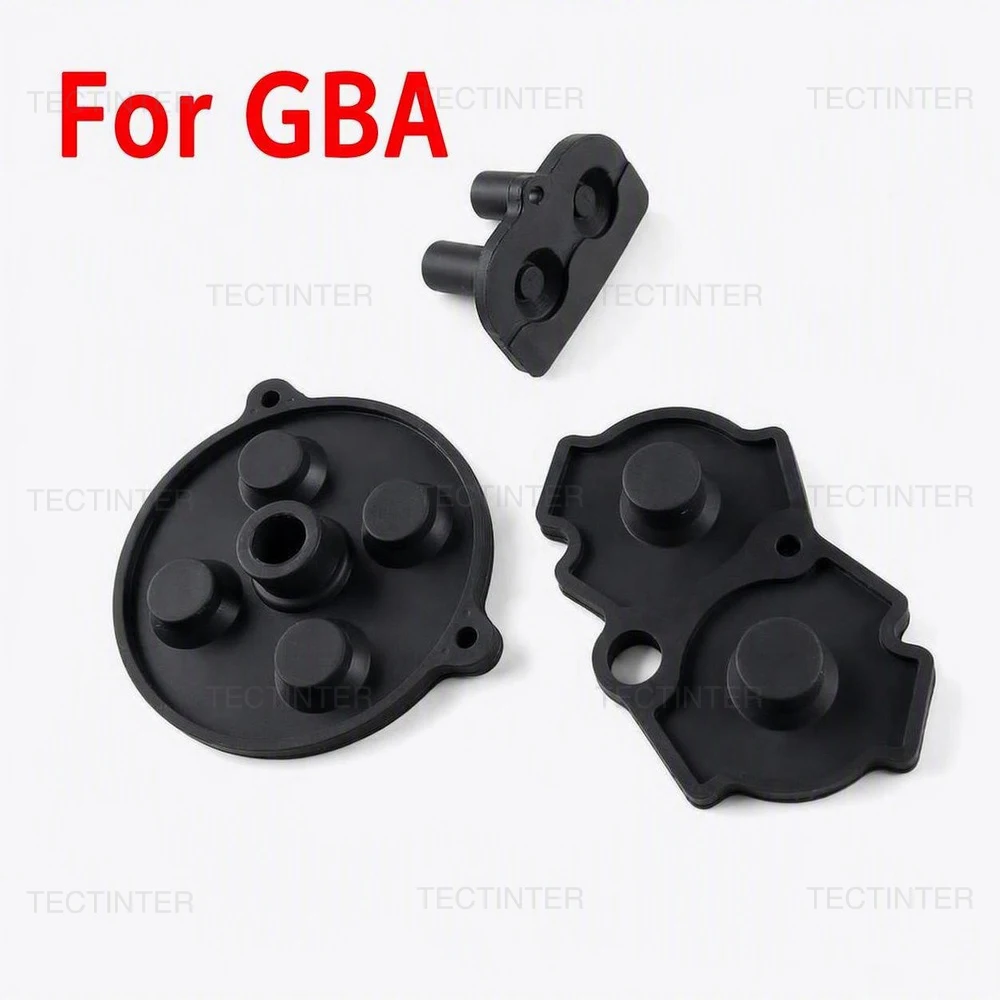 1Set Rubber Button Conductive Pads For GBA Game Boy Advance Game Console Keypad A-B D-pad Start Select Buttons Game Accessories