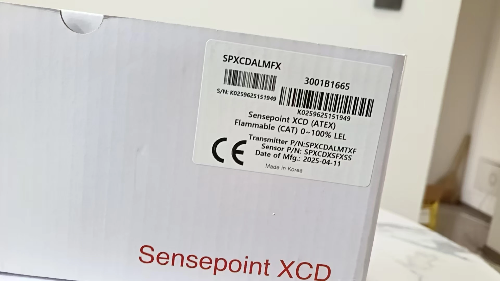 เครื่องตรวจจับก๊าซติดไฟแบบดิจิตอล Honeywell Sensepoint XCD สำหรับอุตสาหกรรม พร้อมใบรับรองมาตรฐาน EX SIL