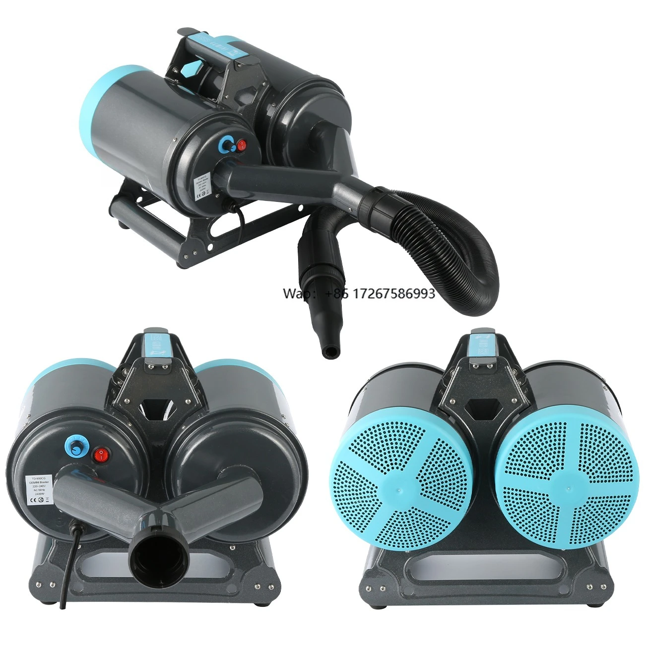 Pet Salon Large Blowing Force Parallel Double Motor Dryer Factory Supply Quality Guarantee Pet Grooming Dryer
