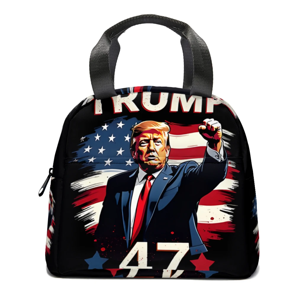 

Trump 47_1 Insulated Thermal Cooler Bag Lunch bag Foods Drink Storage Leakproof Picnic Camping Bags Outdoor Cooler Box beach